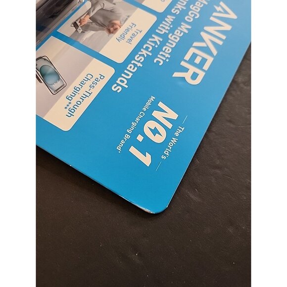 2 Pack Anker MagGo Magnetic Power Bank iPhone Wireless Battery Kickstand 5000mAh - Picture 6 of 7